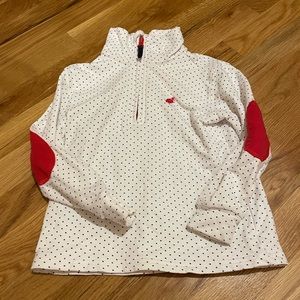 TBBC half zip sweatshirt